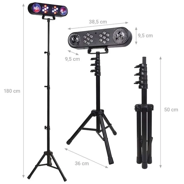 reflektor-light4me-magic-bar-led-par-z-pilotem-i-statywem-waga-z-opakowaniem-1-3-kg
