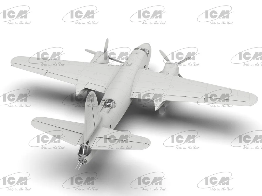 samolot-douglas-b-26b-marauder-model-48320-icm-marka-icm