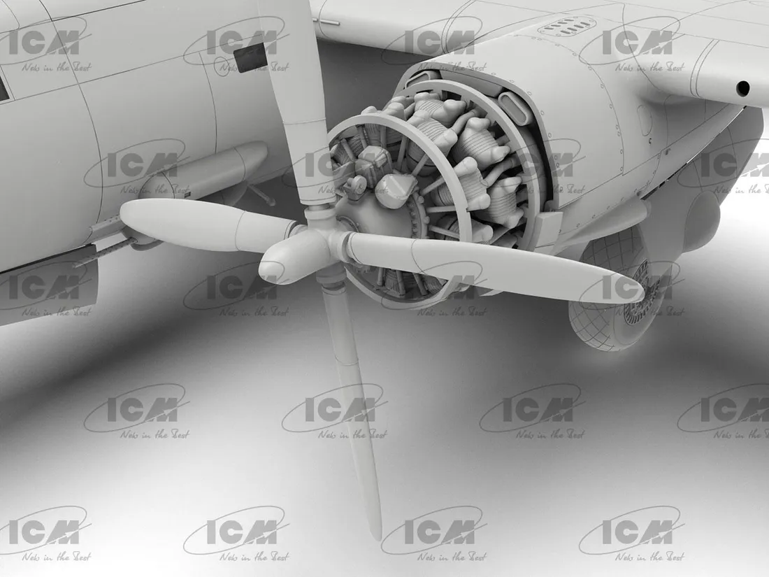 samolot-douglas-b-26b-marauder-model-48320-icm-marka-icm