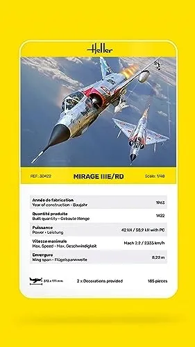 samolot-dassault-mirage-iiie-rd-30422-heller-okres-po-ii-wojnie-swiatowej