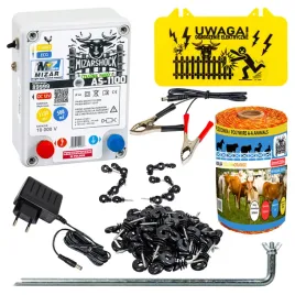 zestaw-pastucha-elektrycznego-mizar-z-elektryzatorem-i-plecionka-250m