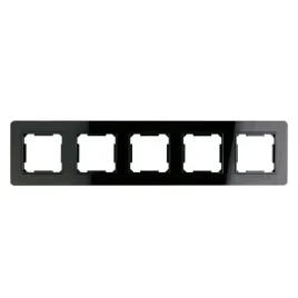 ramka-pieciokrotna-electromalt-czarny