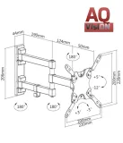 obrotowy-scienny-uchwyt-do-telewizora-maksymalne-obciazenie-20-kg