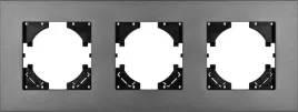 ramka-potrojna-tg-electro-szary