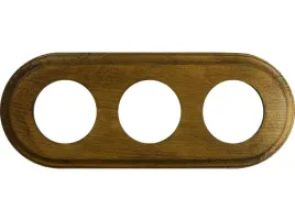 ramka-potrojna-tg-electro-brazowy