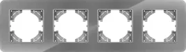 ramka-poczworna-tg-electro-szary