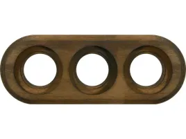 ramka-potrojna-tg-electro-brazowy