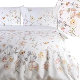 posciel-bawelniana-180x200-satyna-bawelna-biala-pastelowy-wzor-roslinny
