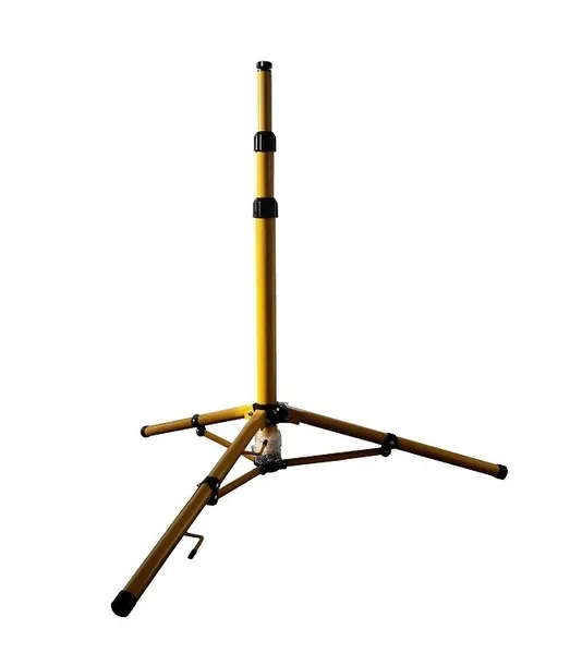 statyw-ecolight-pojedynczy-zolty-160-cm-do-halogenow-zawiera-baterie-nie
