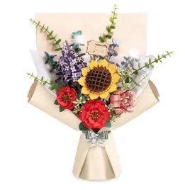 robotime-skladany-model-drewniany-puzzle-3d-bukiet-kwiatow