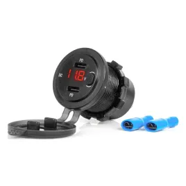 ladowarka-samochodowa-z-gniazdami-usb-i-testerem-napiecia-2x-usb-c-12v-24v