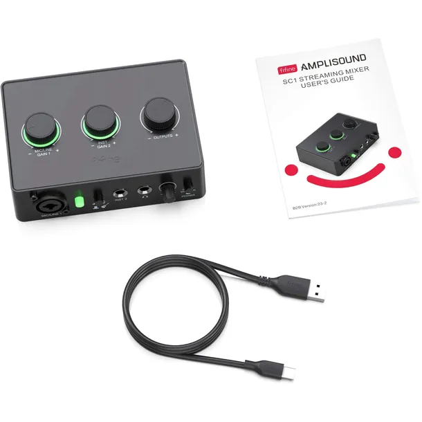 mikser-audio-interfejs-xlr-phantom-48v-do-mikrofonu-do-pc-fifine-ampli1-marka-fifine-model-ampli1