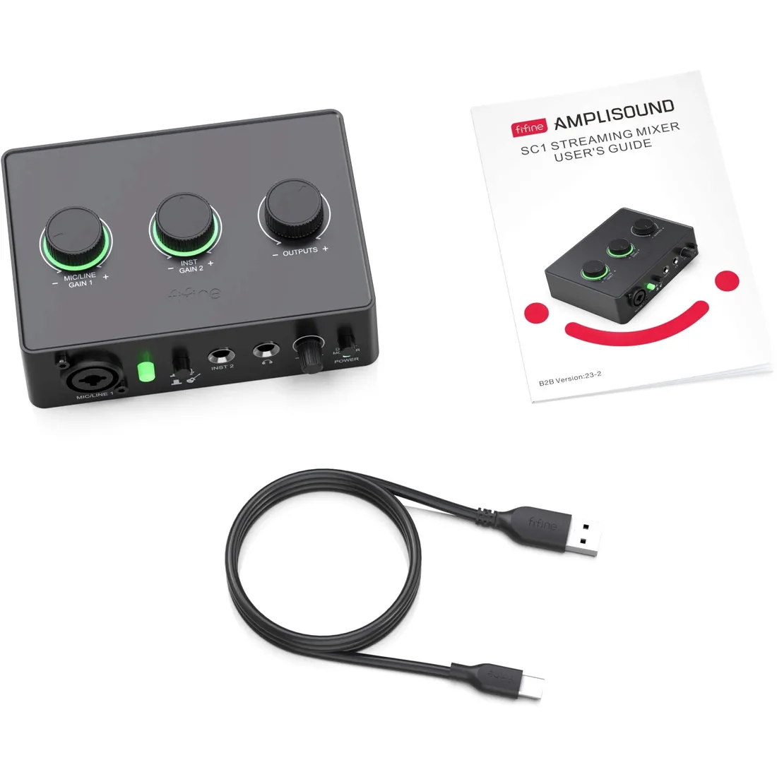 fifine-ampli1-interfejs-audio-usb-do-mikrofonu-xlr-phantom-48v