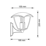 lampa-ogrodowa-kinkiet-czarny-e27-12w-polux-kolor-czarny