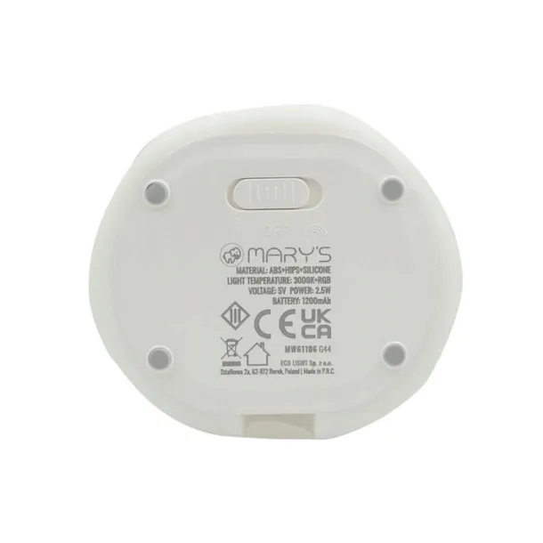 lampka-nocna-ecolight-bialy-rodzaj-gwintu-zintegrowane-zrodlo-led