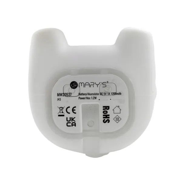 lampka-nocna-ecolight-bialy-dlugosc-wysokosc-15-5-cm