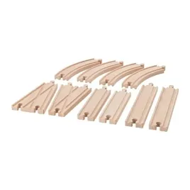 ikea-lillabo-tory-szyny-drewniane-z-serii-10szt