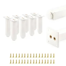 8-x-mocna-metalowa-nozka-noga-meblowa-stopka-regulowana-mebli-15-cm-biala