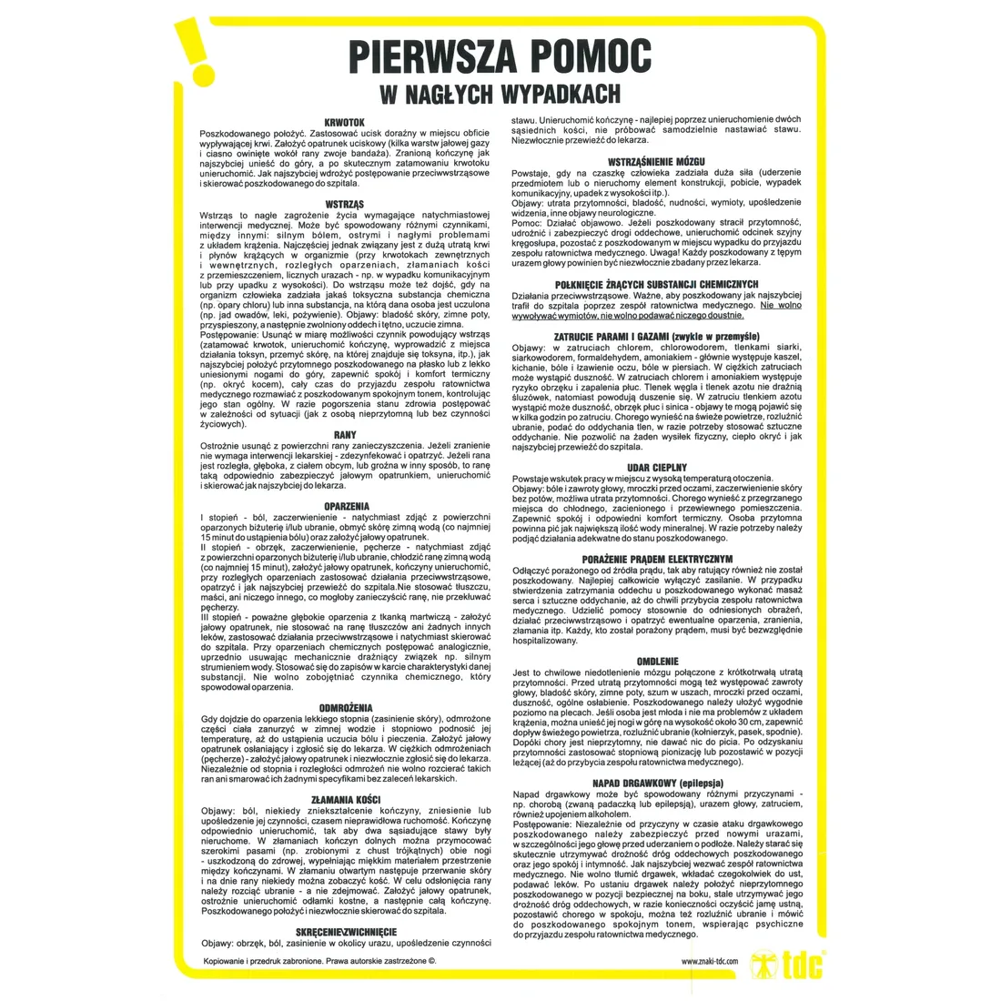 zestaw-instrukcji-pcv-tablic-ogolna-bhp-pierwsza-pomoc-ppoz-samoprzylepne-tematyka-instrukcja-bhp