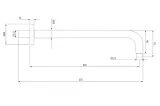 ramie-prysznicowe-scienne-33-cm-omnires-ra01cr-typ-natynkowy