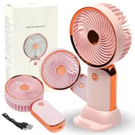 mini-wiatrak-wentylator-biurkowy-przenosny-akumulator-usb-rozowy-gold-rose