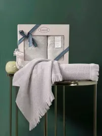 reczniki-bambusowy-monard-beige-50x90-70x140-kpl