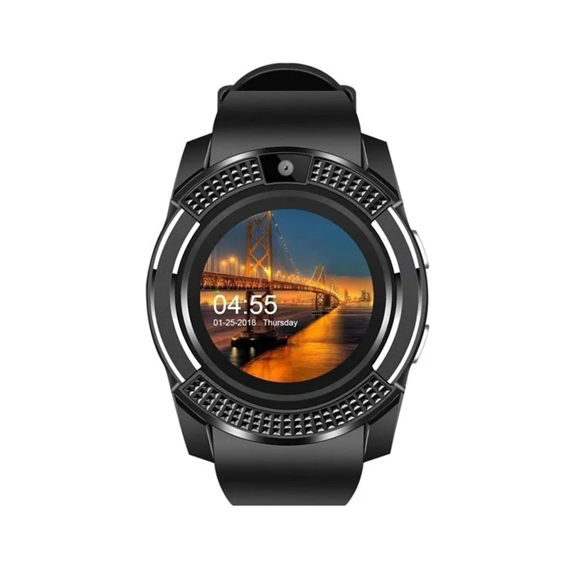 smartwatch-retoo-v8-czarny-material-paska-guma