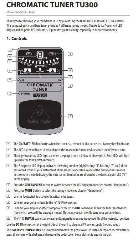 tuner-behringer-tu300