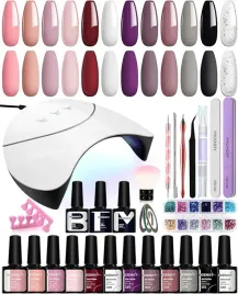 phoenixy-zestaw-12-kolorow-poltrwale-farby-do-paznokci-z-36w-uv-led