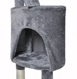 drzewko-dla-kota-118cm-szare-material-powierzchni-drapania-sizal