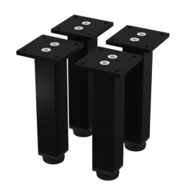 4-x-aluminiowa-nozka-meblowa-150-czarna-regulowana
