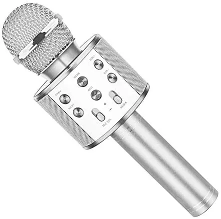 mikrofon-karaoke-srebrny-izoxis-22188-waga-z-opakowaniem-0-364-kg