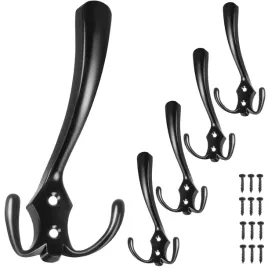 wieszaki-scienne-ruhhy-16874-czarne-70x30x138-mm-5-szt