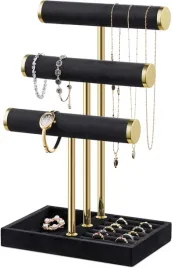 3-poziomowy-organizer-na-bizuterie-aksamitny-czarny