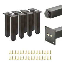 8-x-mocna-metalowa-nozka-noga-meblowa-stopka-regulowana-mebli-20-cm-czarna