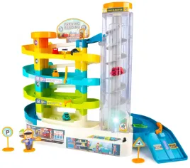 interaktywny-parking-samochodowy-z-winda-i-zjezdzalnia-5-poziomowy-auta-tor