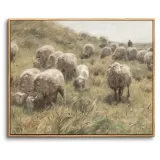 obraz-na-plotnie-stado-owiec-40-x-60cm