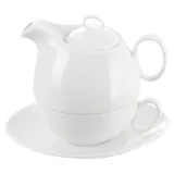 dzbanek-z-filizanka-do-herbaty-porcelanowy-bialy-mona-3-el-linia-mona