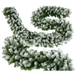 girlanda-choinkowa-swiateczna-gesta-dekoracje-osniezona-27m-ozdoby-premium