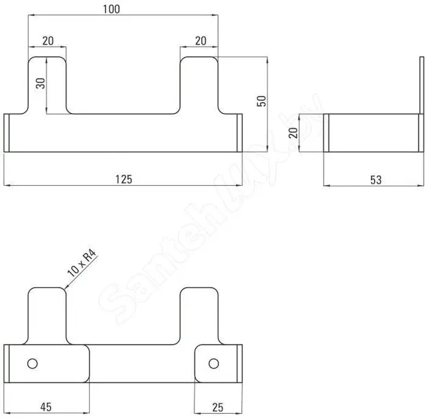 haczyk-podwojny-mokko-deante-adm-n121-glebokosc-5-mm