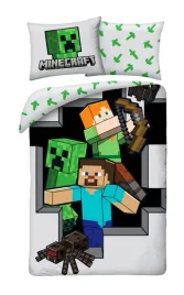 posciel-dziecieca-minecraft-140-x-200-cm-halantex-100percent-bawelna-steve-alex