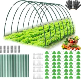 40szt-stelaz-szklarnia-tunel-szkielet-ogrodowy-do-upraw-zielony