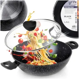 patelnia-tradycyjna-vilde-black-line-28-cm-granitowa