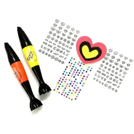 zestaw-manicure-dla-dziewczynek-18el-lampa-uv-suszarka-lakier-brokat