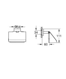 grohe-start-cube-uchwyt-na-papier-czarny-mat-grohe-411022430-linia-start-cube