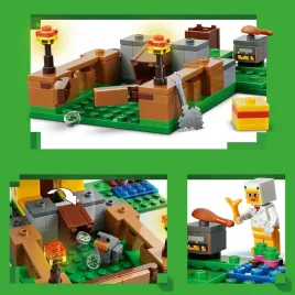 klocki-lego-na-prezent-minecraft-2158-5-kurza-farma-z-kurnikiem-i-zombie