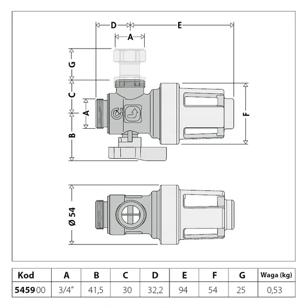 filtr-caleffi-290920-caleffi-typ-pieca-dwufunkcyjny