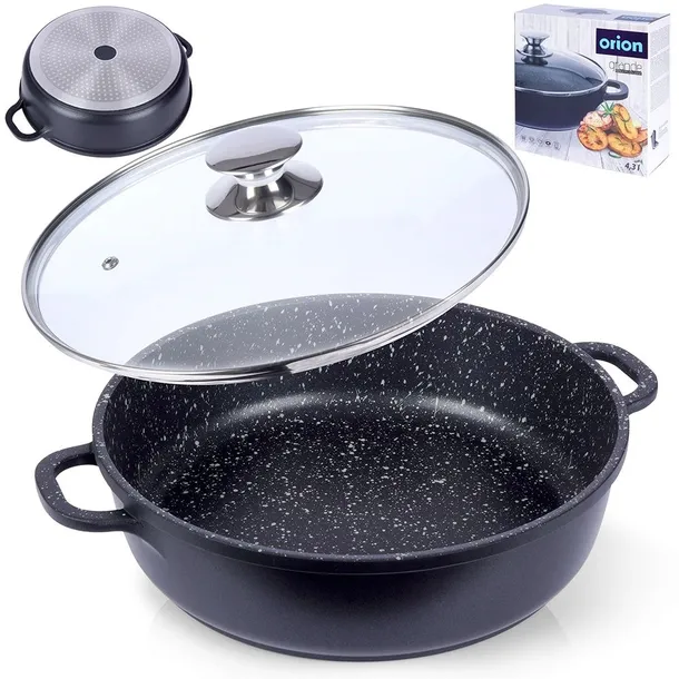 patelnia-granitowa-ze-szklana-pokrywka-grande-28-cm-kolor-czarny-waga-z-opakowaniem-2-17-kg