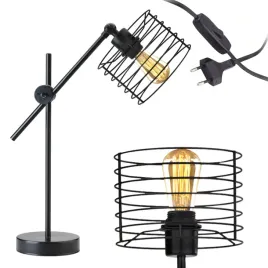 lampa-nocna-lampka-biurkowa-loftowa-druciana-industrialna-czarna-led-e27