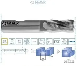 izar-46517-zgrubny-frez-hsse8percent-din844nrf-nz-6-00mm